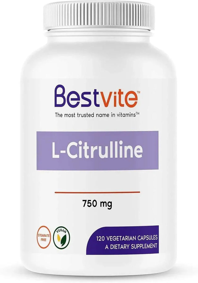 BESTVITE - Bestvite L-Citrulline 750Mg. 120 Capsulas - The Red Vitamin MX - Suplementos Alimenticios - {{ shop.shopifyCountryName }}