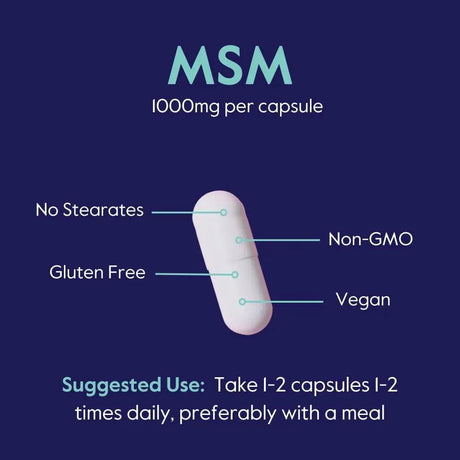 BESTVITE - BESTVITE MSM 1000Mg. 240 Capsulas 2 Pack - The Red Vitamin MX - Suplementos Alimenticios - {{ shop.shopifyCountryName }}