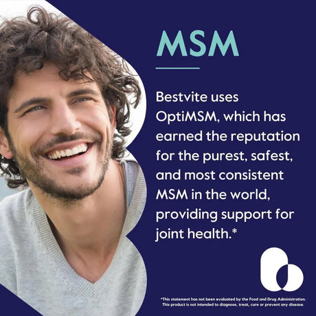 BESTVITE - BESTVITE MSM 1000Mg. 240 Capsulas 2 Pack - The Red Vitamin MX - Suplementos Alimenticios - {{ shop.shopifyCountryName }}