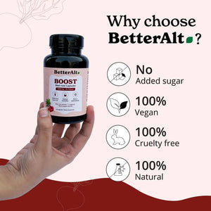 BETTER ALT - Better Alt Beet Root Powder Capsules 120 Capsulas - The Red Vitamin MX - Suplementos Alimenticios - {{ shop.shopifyCountryName }}