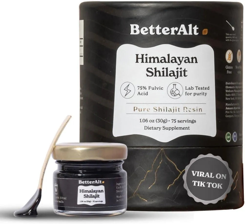 BETTER ALT - Better Alt Pure Himalayan Shilajit Resin 75 Servicios 30Mg. - The Red Vitamin MX - Suplementos Alimenticios - {{ shop.shopifyCountryName }}