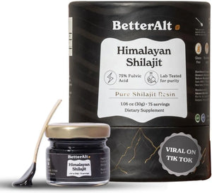 BETTER ALT - Better Alt Pure Himalayan Shilajit Resin 75 Servicios 30Mg. - The Red Vitamin MX - Suplementos Alimenticios - {{ shop.shopifyCountryName }}