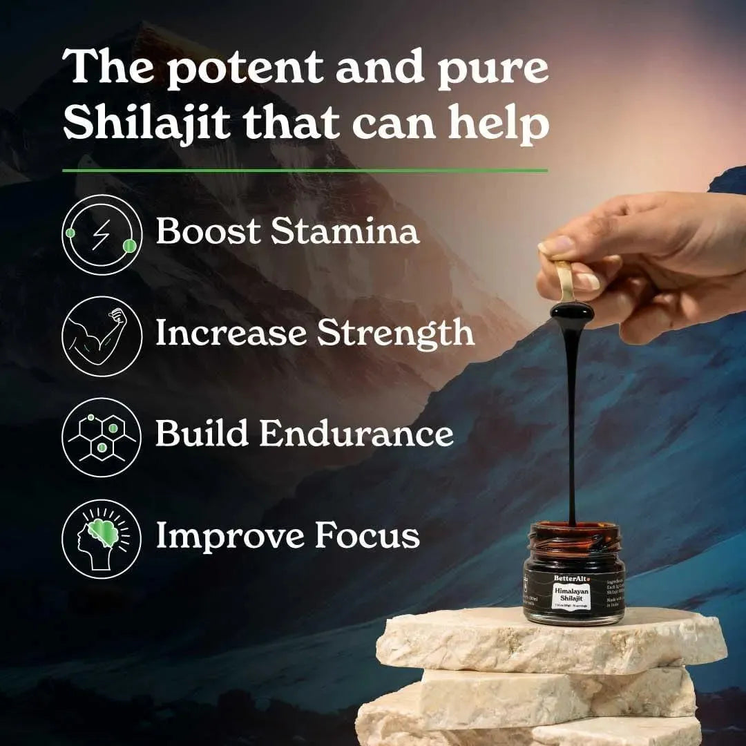 BETTER ALT - Better Alt Pure Himalayan Shilajit Resin 75 Servicios 30Mg. - The Red Vitamin MX - Suplementos Alimenticios - {{ shop.shopifyCountryName }}