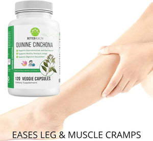 BETTER HEALTH - Better Health Quinine Cinchona Bark Extract 500Mg. 120 Capsulas - The Red Vitamin MX - Suplementos Alimenticios - {{ shop.shopifyCountryName }}