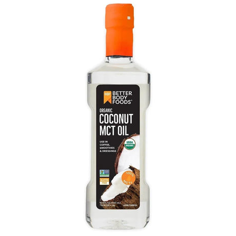 BETTERBODY FOODS - BetterBody Foods' Organic Coconut 100% MCT Oil 500Ml. - The Red Vitamin MX - Suplementos Alimenticios - {{ shop.shopifyCountryName }}