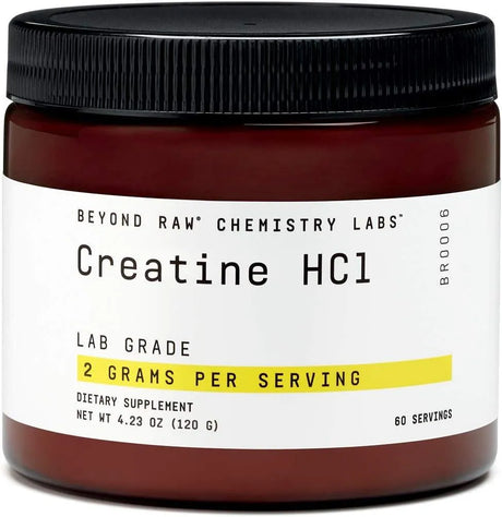 BEYOND RAW - BEYOND RAW Chemistry Labs Creatine HCl Powder 60 Servicios 120Gr. - The Red Vitamin MX - Suplementos Alimenticios - {{ shop.shopifyCountryName }}