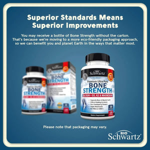 BIO SCHWARTZ - Bio Schwartz Bone Strength Calcium+D3+K2 & Magnesium 120 Capsulas - The Red Vitamin MX - Suplementos Alimenticios - {{ shop.shopifyCountryName }}