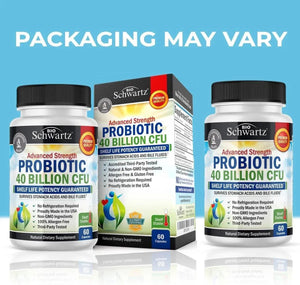 BIO SCHWARTZ - BioSchwartz Daily Probiotic 40 Billion CFU 60 Capsulas - The Red Vitamin MX - Suplementos Alimenticios - {{ shop.shopifyCountryName }}