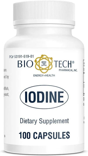 BIO-TECH PHARMACAL - Bio-Tech Pharmacal Iodine 100 Capsulas - The Red Vitamin MX - Suplementos Alimenticios - {{ shop.shopifyCountryName }}