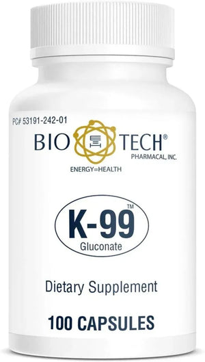 BIO-TECH PHARMACAL - Bio-Tech Pharmacal Potassium Dietary Supplement 100 Capsulas - The Red Vitamin MX - Suplementos Alimenticios - {{ shop.shopifyCountryName }}