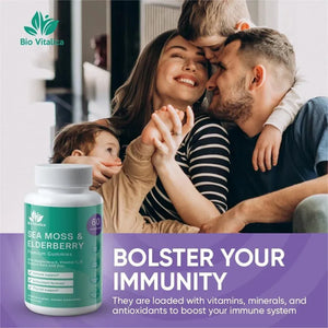 BIO VITALICA - Bio Vitalica Sea Moss Gummies Elderberry 60 Gomitas - The Red Vitamin MX - Suplementos Alimenticios - {{ shop.shopifyCountryName }}