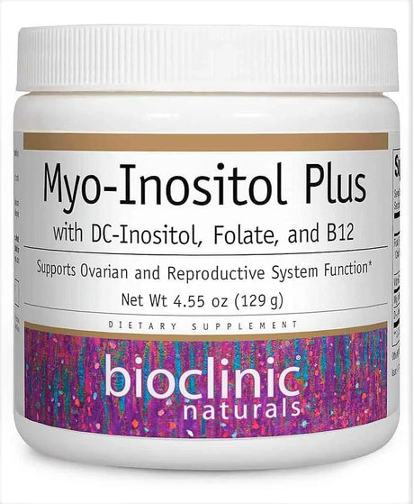 BIOCLINIC NATURALS - Bioclinic Naturals Myo-Inositol Powder 129Gr. - The Red Vitamin MX - Suplementos Alimenticios - {{ shop.shopifyCountryName }}