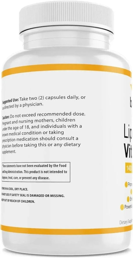 BIODORA - Biodora Liposomal Vitamin C 1400Mg. 180 Capsulas - The Red Vitamin MX - Suplementos Alimenticios - {{ shop.shopifyCountryName }}