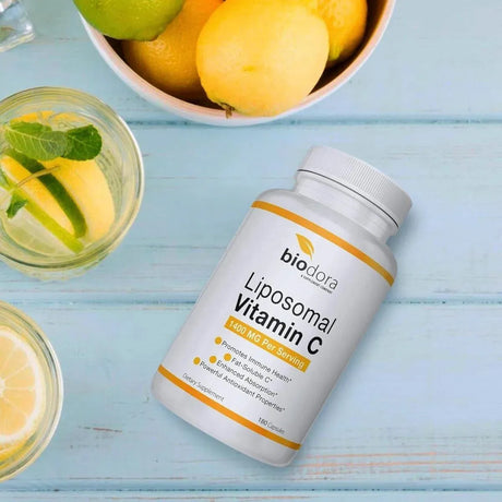 BIODORA - Biodora Liposomal Vitamin C 1400Mg. 180 Capsulas - The Red Vitamin MX - Suplementos Alimenticios - {{ shop.shopifyCountryName }}