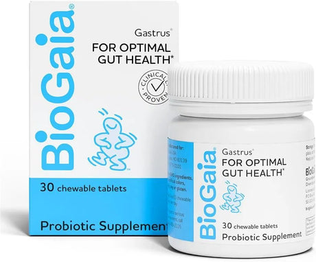 BIOGAIA - BioGaia Gastrus 30 Tabletas Masticables - The Red Vitamin MX - Suplementos Alimenticios - {{ shop.shopifyCountryName }}