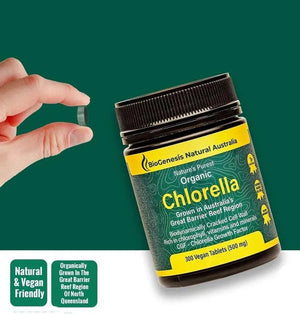 BIOGENESIS - Biogenesis Organic Chlorella 500Mg. 600 Tabletas - The Red Vitamin MX - Suplementos Alimenticios - {{ shop.shopifyCountryName }}