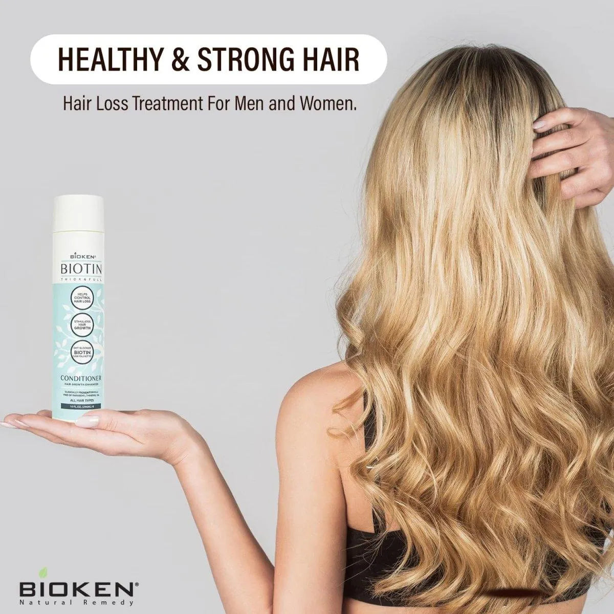 BIOKEN - Bioken Biotin Hair Growth Conditioner 296Ml. - The Red Vitamin MX - Acondicionador Para Cabello - {{ shop.shopifyCountryName }}