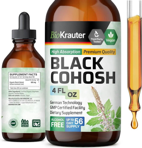 BIOKRAUTER - Bio Krauter Black Cohosh Supplement for Women 4 Fl.Oz. - The Red Vitamin MX - Suplementos Alimenticios - {{ shop.shopifyCountryName }}