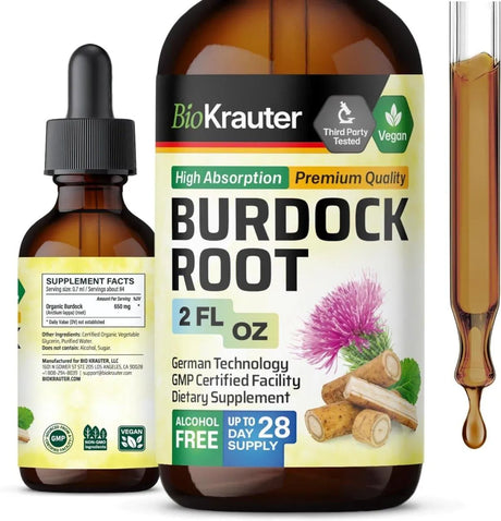 BIOKRAUTER - Bio Krauter Burdock Root Tincture 2 Fl.Oz. - The Red Vitamin MX - Suplementos Alimenticios - {{ shop.shopifyCountryName }}