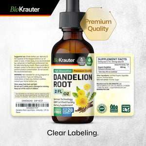 BIOKRAUTER - Bio Krauter Dandelion Root Tincture 2 Fl.Oz. - The Red Vitamin MX - Suplementos Alimenticios - {{ shop.shopifyCountryName }}