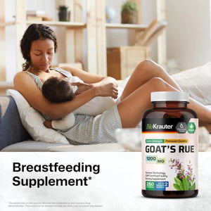 BIOKRAUTER - Bio Krauter Goats Rue Lactation Support 1200Mg. 250 Capsulas - The Red Vitamin MX - Suplementos Alimenticios - {{ shop.shopifyCountryName }}