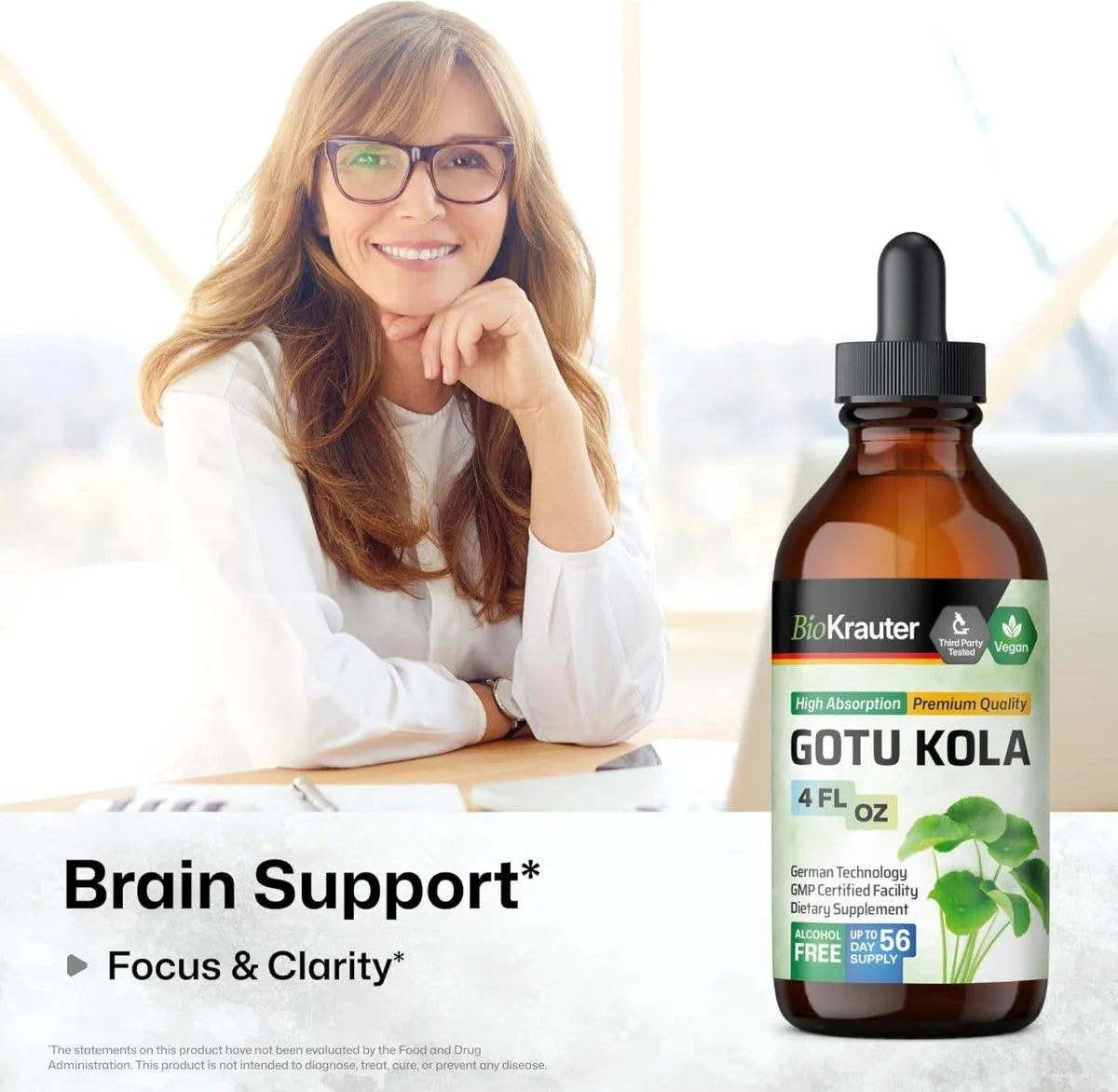 BIOKRAUTER - Bio Krauter Gotu Kola Tincture 4 Fl.Oz. - The Red Vitamin MX - Suplementos Alimenticios - {{ shop.shopifyCountryName }}