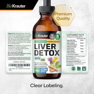 BIOKRAUTER - Bio Krauter Liver Detox Tincture 4 Fl.Oz. - The Red Vitamin MX - Suplementos Alimenticios - {{ shop.shopifyCountryName }}