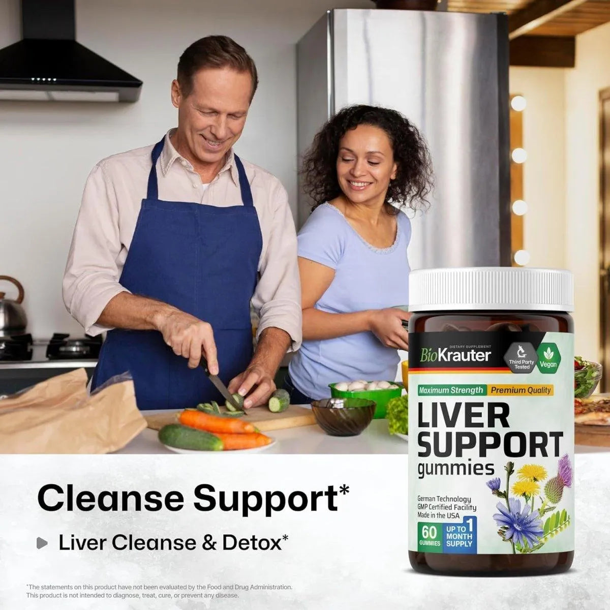 BIOKRAUTER - Bio Krauter Liver Support Gummies 60 Gomitas - The Red Vitamin MX - Suplementos Alimenticios - {{ shop.shopifyCountryName }}