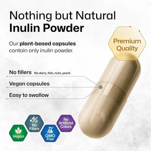 BIOKRAUTER - BioKrauter Inulin Powder Capsules 1200Mg. 250 Capsulas - The Red Vitamin MX - Suplementos Alimenticios - {{ shop.shopifyCountryName }}