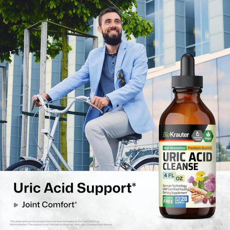 BIOKRAUTER - BioKrauter Uric Acid Support Tincture 4 Fl.Oz. - The Red Vitamin MX - Suplementos Alimenticios - {{ shop.shopifyCountryName }}