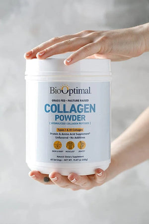 BIOOPTIMAL - BioOptimal Collagen Powder 15.87Oz. - The Red Vitamin MX - Suplementos Alimenticios - {{ shop.shopifyCountryName }}