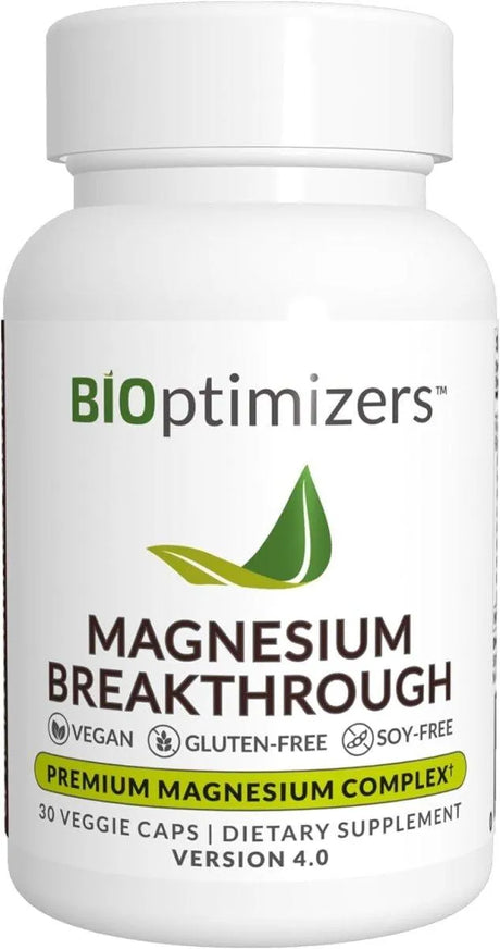 BIOPTIMIZERS - BiOptimizers Magnesium Breakthrough 30 Capsulas - The Red Vitamin MX - Suplementos Alimenticios - {{ shop.shopifyCountryName }}