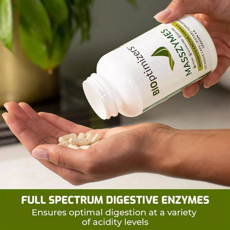 BIOPTIMIZERS - BiOptimizers MassZymes Digestive Enzymes 30 Capsulas - The Red Vitamin MX - Suplementos Alimenticios - {{ shop.shopifyCountryName }}