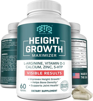 BIOTEQUELAB - Biotequelab Height Growth Maximizer Nueva Imagen 60 Capsulas - The Red Vitamin MX - Suplementos Alimenticios - {{ shop.shopifyCountryName }}