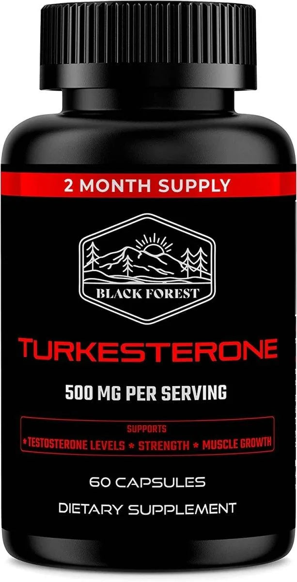 BLACK FOREST - Black Forest Turkesterone Supplement 500Mg. 60 Capsulas - The Red Vitamin MX - Suplementos Alimenticios - {{ shop.shopifyCountryName }}