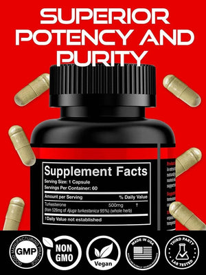 BLACK FOREST - Black Forest Turkesterone Supplement 500Mg. 60 Capsulas - The Red Vitamin MX - Suplementos Alimenticios - {{ shop.shopifyCountryName }}