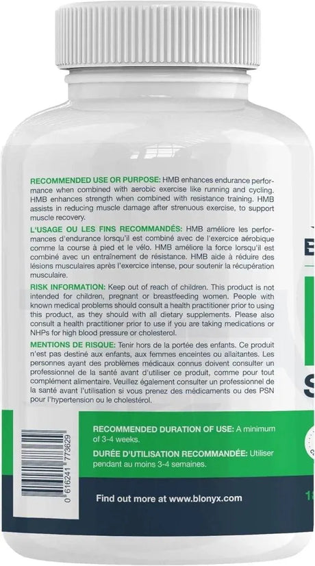 BLONYX - Blonyx HMB Sport 180 Capsulas - The Red Vitamin MX - Suplementos Alimenticios - {{ shop.shopifyCountryName }}
