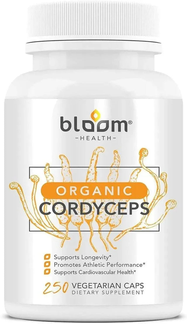 BLOOM NUTRITION - Bloom Health Cordyceps Mushroom 1000Mg. 250 Capsulas - The Red Vitamin MX - Suplementos Alimenticios - {{ shop.shopifyCountryName }}