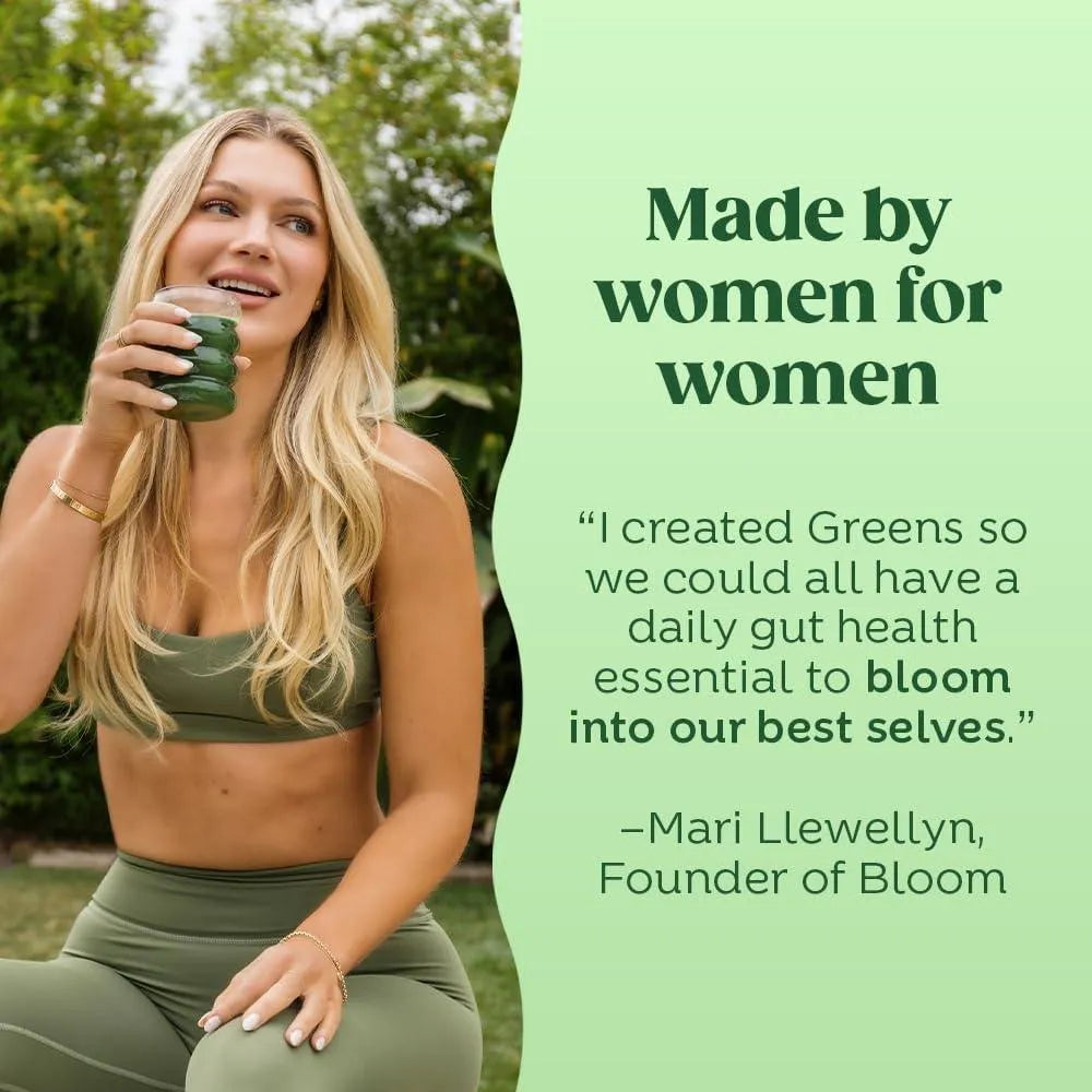 BLOOM NUTRITION - Bloom Nutrition Green Superfood | Super Greens Powder Juice & Smoothie Mix 30 Servicios - The Red Vitamin MX - Suplementos Alimenticios - {{ shop.shopifyCountryName }}