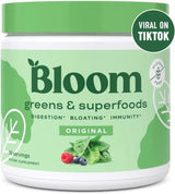 BLOOM NUTRITION - Bloom Nutrition Green Superfood | Super Greens Powder Juice & Smoothie Mix 30 Servicios - The Red Vitamin MX - Suplementos Alimenticios - {{ shop.shopifyCountryName }}