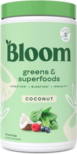 BLOOM NUTRITION - Bloom Nutrition Green Superfood | Super Greens Powder Juice & Smoothie Mix 60 Servicios - The Red Vitamin MX - Suplementos Alimenticios - {{ shop.shopifyCountryName }}