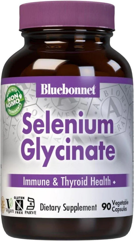 BLUEBONNET NUTRITION - BlueBonnet Albion Yeast-Free Selenium Glycinate 200mcg 90 Capsulas - The Red Vitamin MX - Suplementos Alimenticios - {{ shop.shopifyCountryName }}