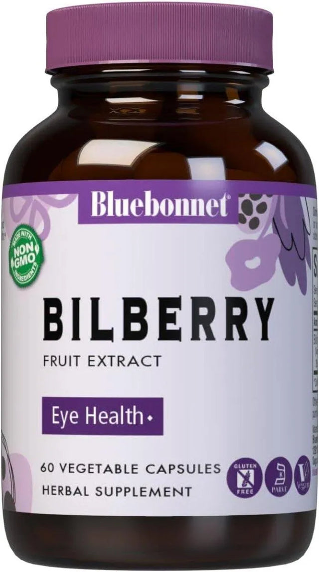 BLUEBONNET NUTRITION - BlueBonnet Bilberry Fruit Extract 60 Capsulas - The Red Vitamin MX - Suplementos Alimenticios - {{ shop.shopifyCountryName }}