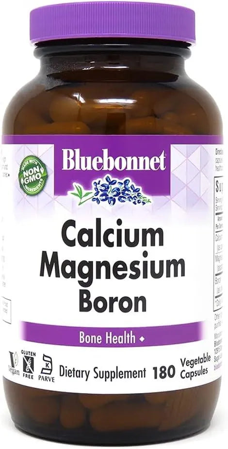 BLUEBONNET NUTRITION - BlueBonnet Calcium Magnesium Plus Boron 180 Capsulas - The Red Vitamin MX - Suplementos Alimenticios - {{ shop.shopifyCountryName }}