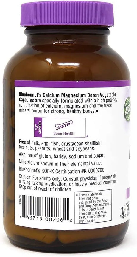 BLUEBONNET NUTRITION - BlueBonnet Calcium Magnesium Plus Boron 90 Capsulas - The Red Vitamin MX - Suplementos Alimenticios - {{ shop.shopifyCountryName }}