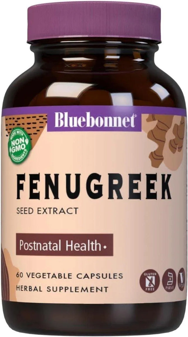 BLUEBONNET NUTRITION - BlueBonnet Fenugreek Seed Extract 60 Capsulas - The Red Vitamin MX - Suplementos Alimenticios - {{ shop.shopifyCountryName }}