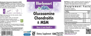 BLUEBONNET NUTRITION - Bluebonnet Nutrition Glucosamine Chondroitin & MSM 120 Capsulas - The Red Vitamin MX - Suplementos Alimenticios - {{ shop.shopifyCountryName }}