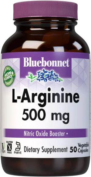 BLUEBONNET NUTRITION - Bluebonnet Nutrition L-Arginine 500Mg. 50 Capsulas - The Red Vitamin MX - Suplementos Alimenticios - {{ shop.shopifyCountryName }}