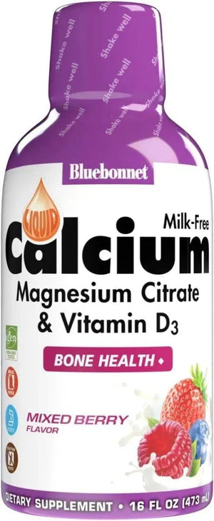 BLUEBONNET NUTRITION - Bluebonnet Nutrition Liquid Calcium Mixed Berry 473Ml. - The Red Vitamin MX - Suplementos Alimenticios - {{ shop.shopifyCountryName }}