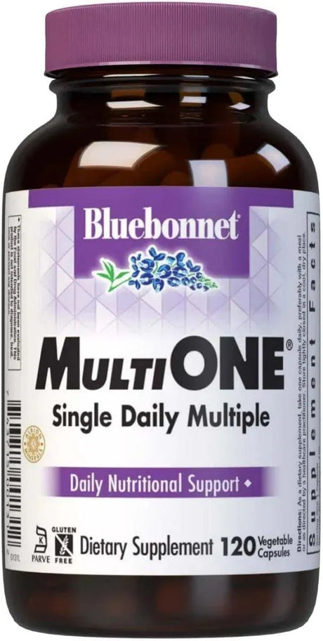 BLUEBONNET NUTRITION - Bluebonnet Nutrition Multi One With Iron 120 Capsulas - The Red Vitamin MX - Suplementos Alimenticios - {{ shop.shopifyCountryName }}